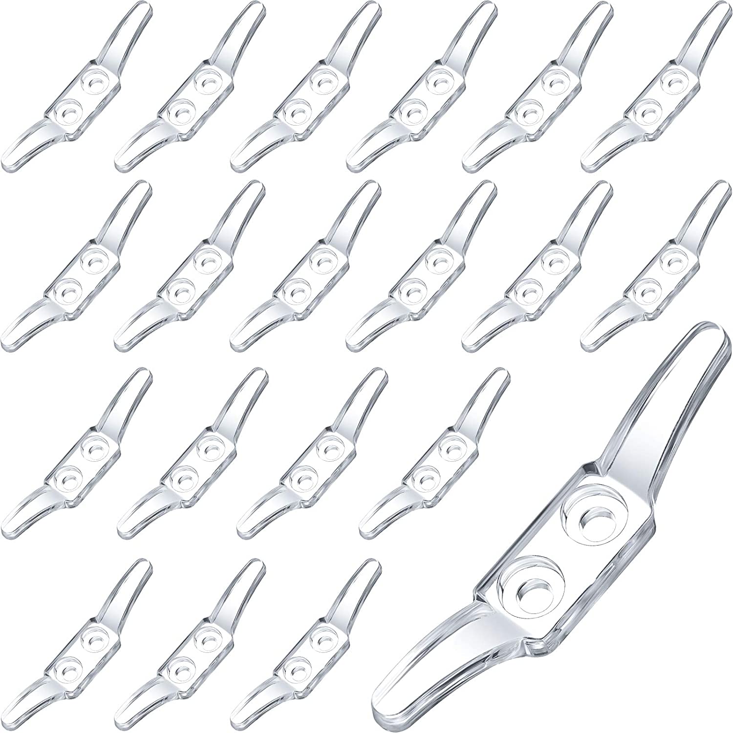 20Pcs Blind Cord Safety Cleat Blind Rope Cleat Window Cord Cleat for Home Office Window Blinds Curtains Sun Shades Ropes