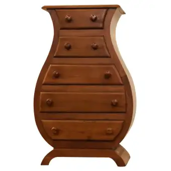 Teak Wood Small Chest Of Drawers 80cm Brown Buy Sell Online