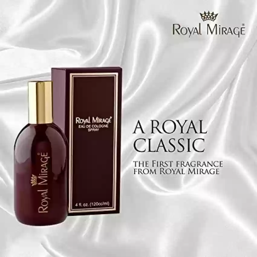 Royal Mirage Perfume 100% Original_ 120ml American