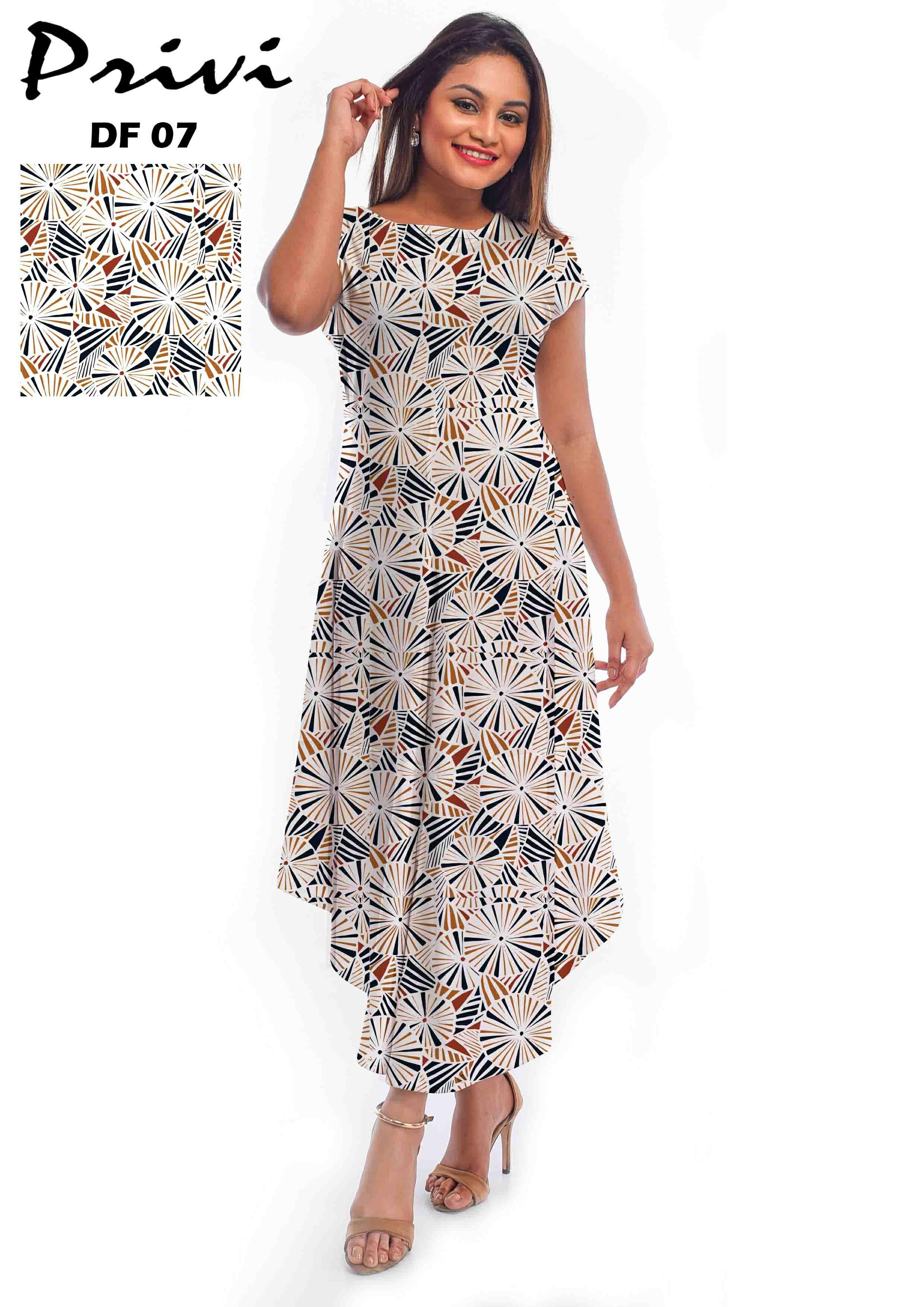 frock style dress for ladies