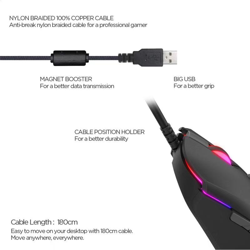 Fantech X17 BLAKE PRO Gaming Mouse [ Black ]. 
