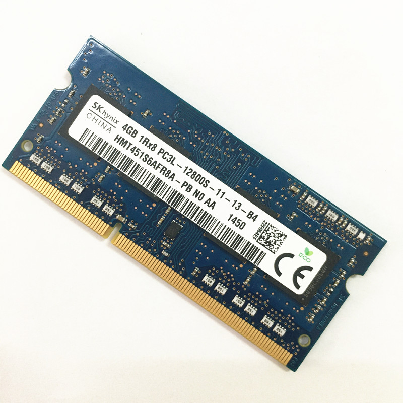 【Sell-Well】 RAMS 4GB 1Rx8 PC3L-12800S-11 1600MHz 1.35V Laptop memory 4gb 1600MHz