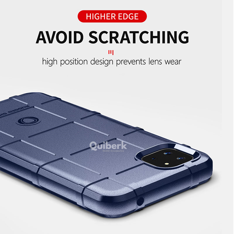 Quiberk for Samsung Galaxy A22 5G Shockproof Armor Case Full Protection Soft Phone Back Cover. 