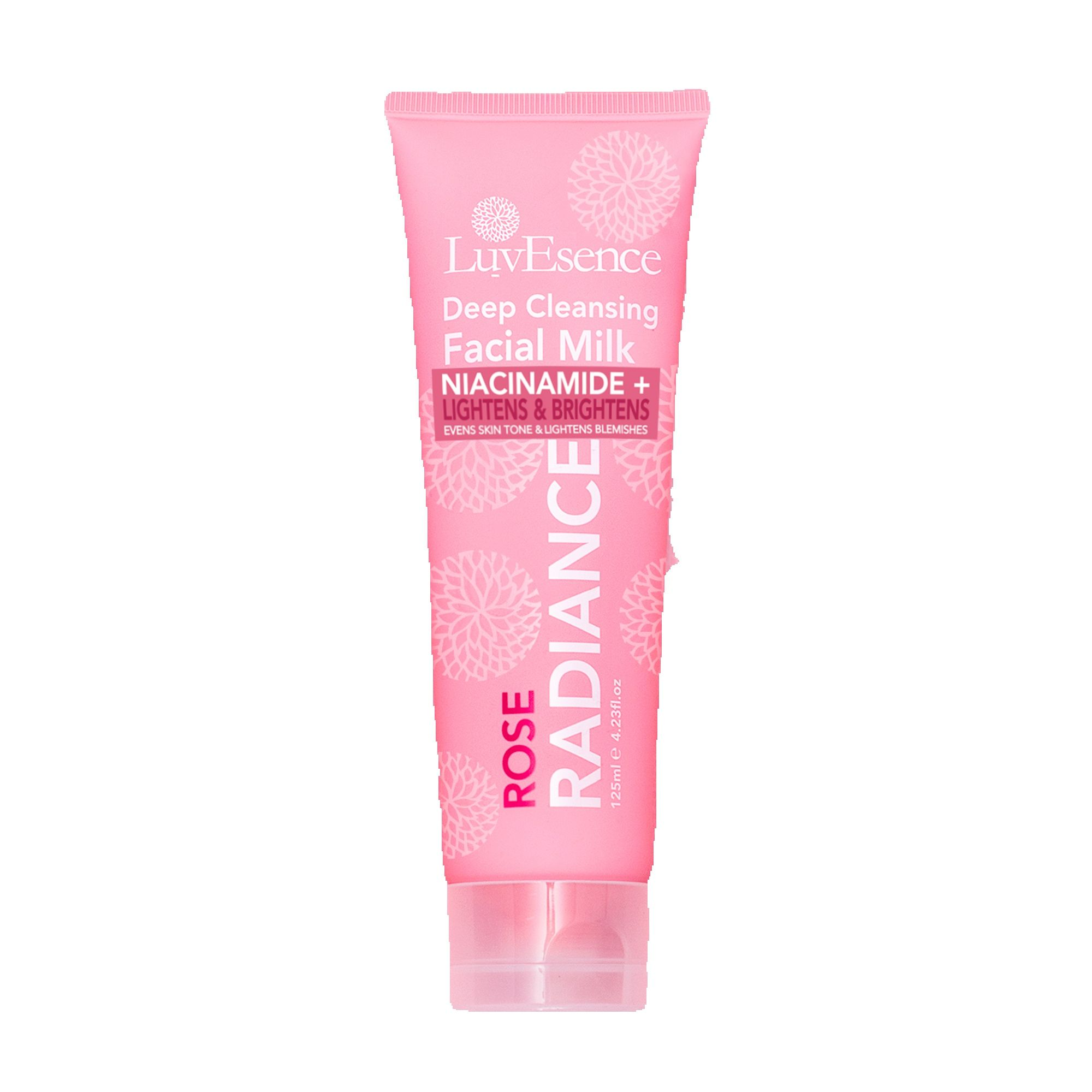 Rose Radiance Deep Cleansing Facial Milk + Niacinamide