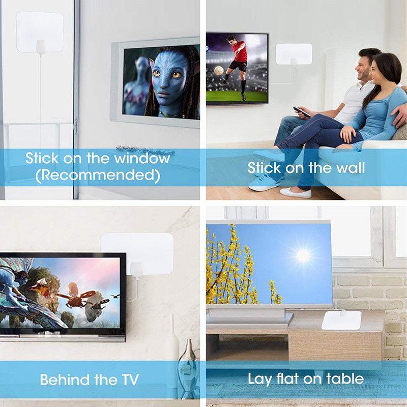 200 Mile Range Antenna TV Digital HD Skylink 4K Antena Digital Indoor HDTV. 