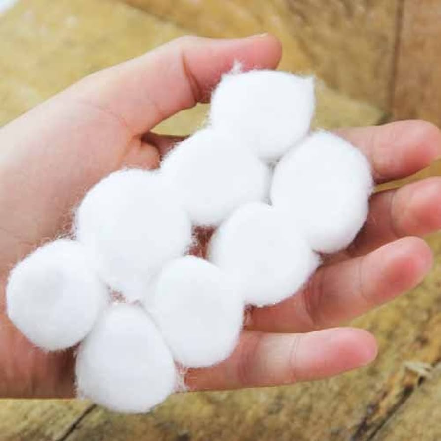 Asda Little angels cotton wool balls 200 for babies. 