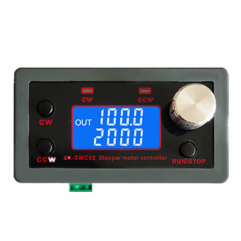 ZK-SMC02 Stepper Motor Driver Controller Motor Driver Controller Integrated Board Forward/Reverse Pulse Speed Angle ControlModule for 42 57Motor. 