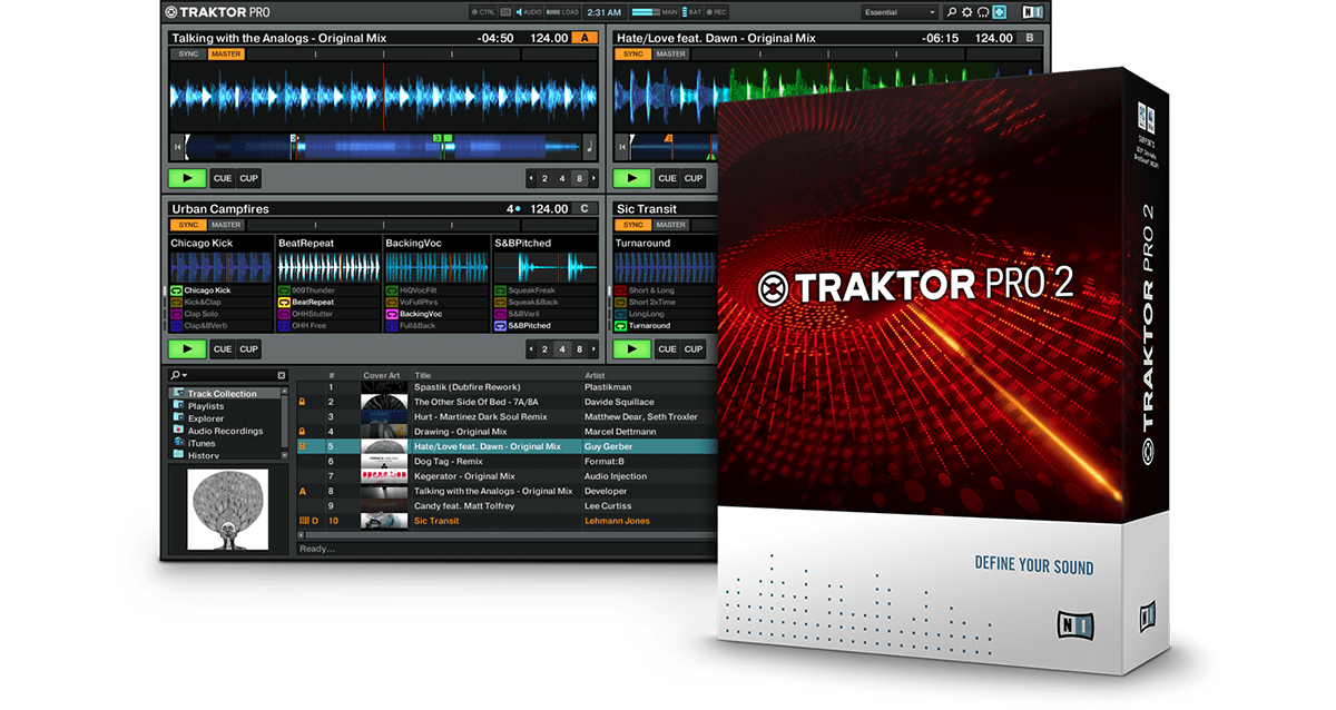 Native Instruments - Traktor Scratch Pro 2. 