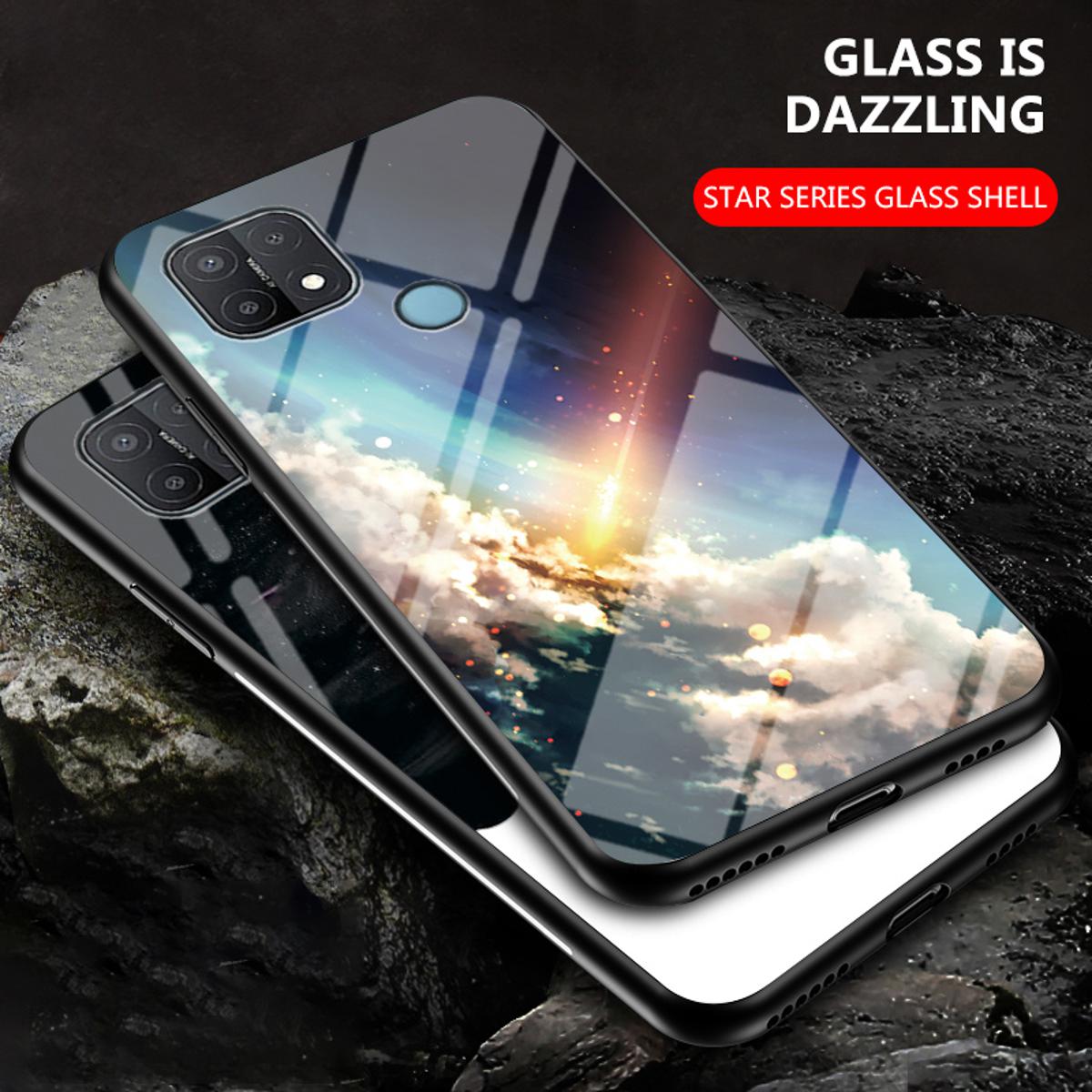 oppo a15s glass back cover