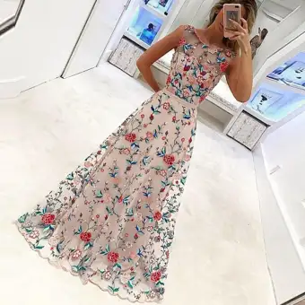 sleeveless frock for ladies