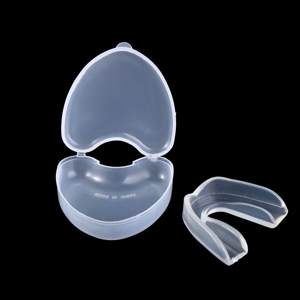 Eva Reusable Karate Basketball Children Boxing Teeth Protector With Plastic Case Box Adults Mouthguard Sports Mouth Guard. 