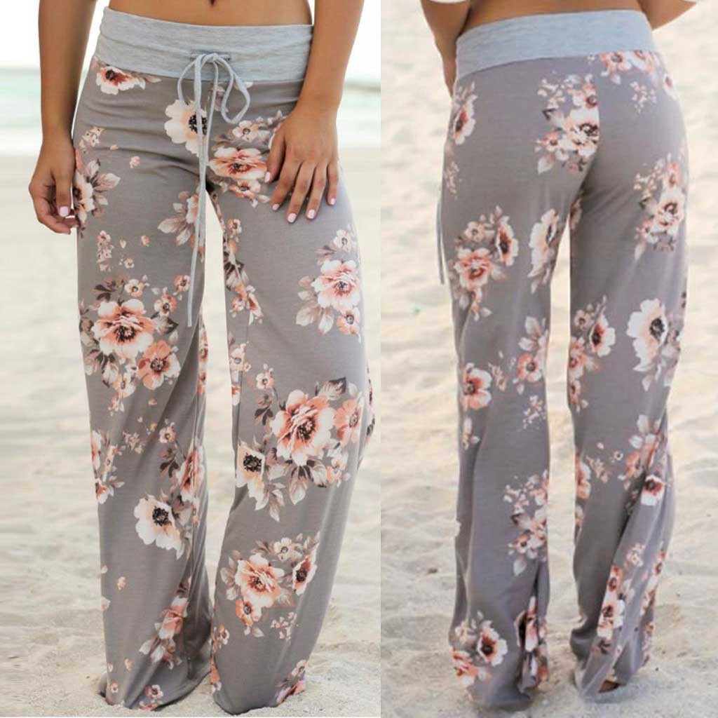 wide leg lounge pants womens