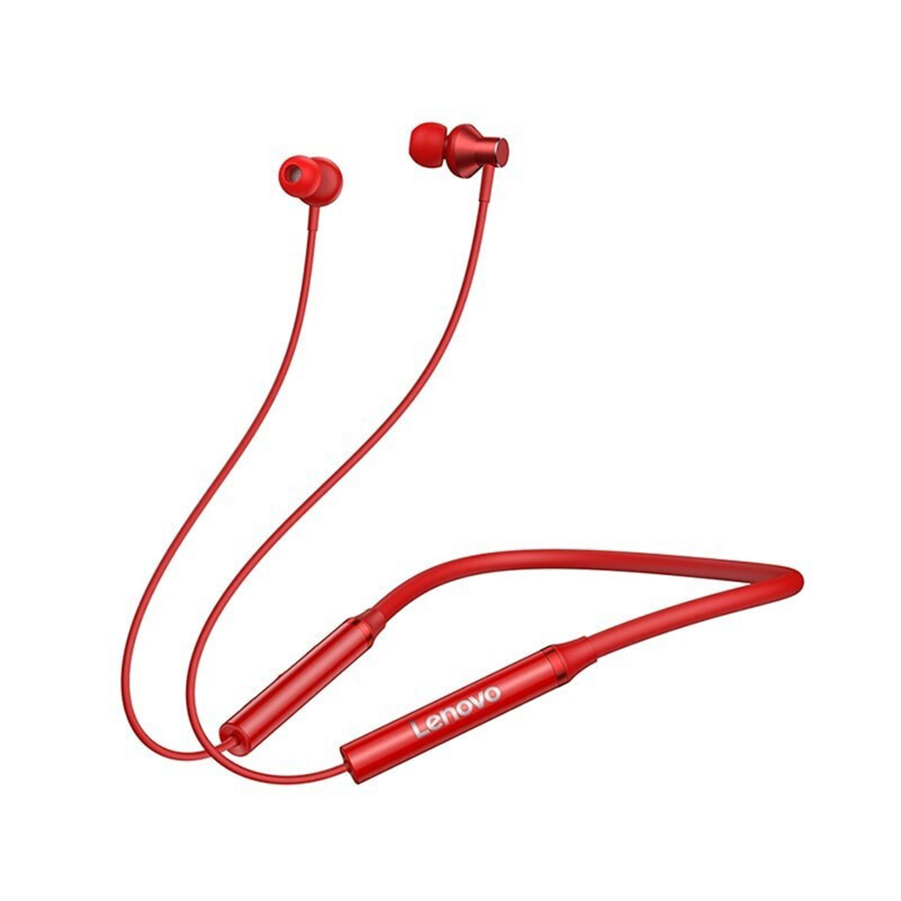 Lenovo HE05 Bluetooth Earphone IPX5 Waterproof Sport Headset Magnetic Neckband Wireless Headphone With Mic for iPhone Android. 
