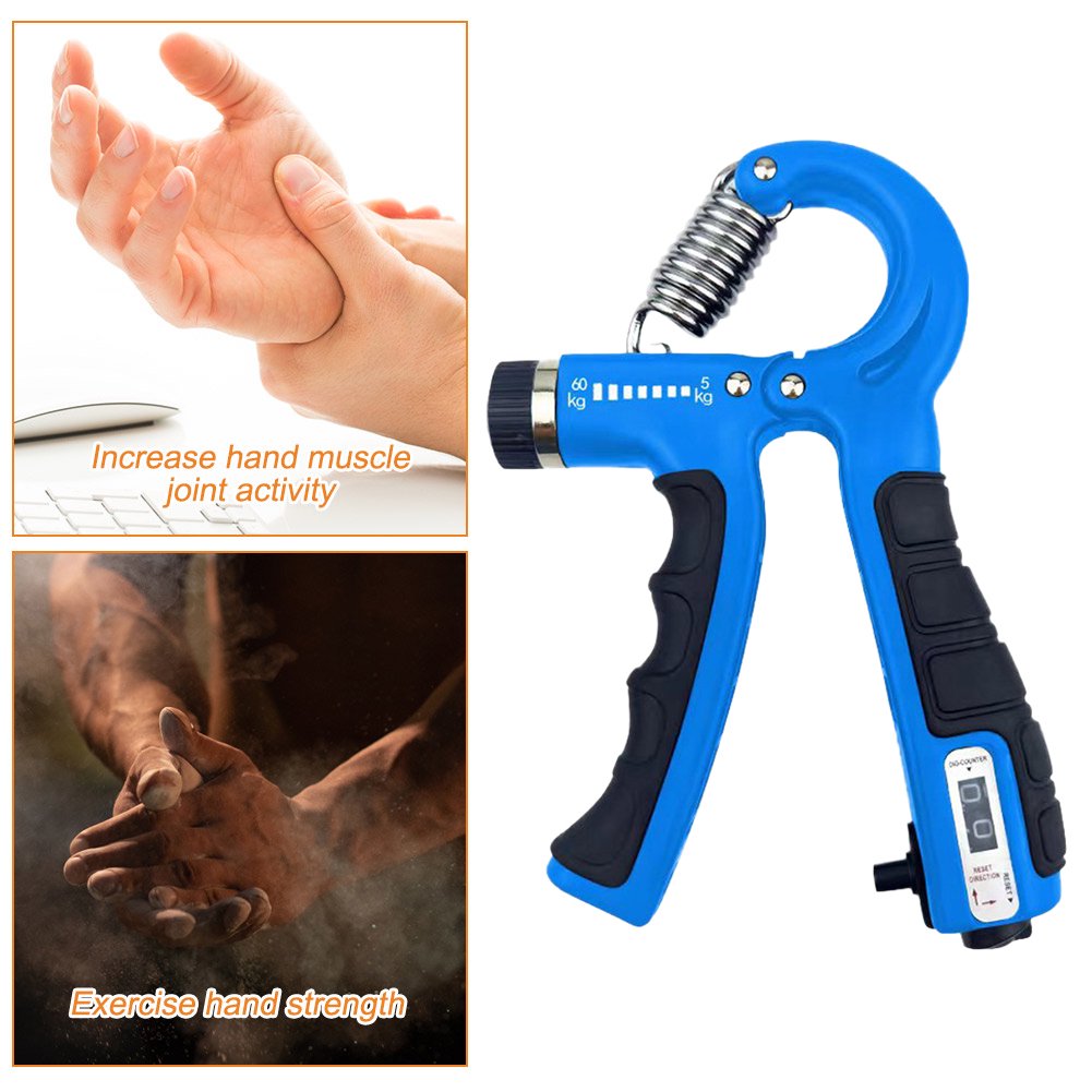 Countable Heavy Hand Grip Adjustable Wrist Arm Muscle Training