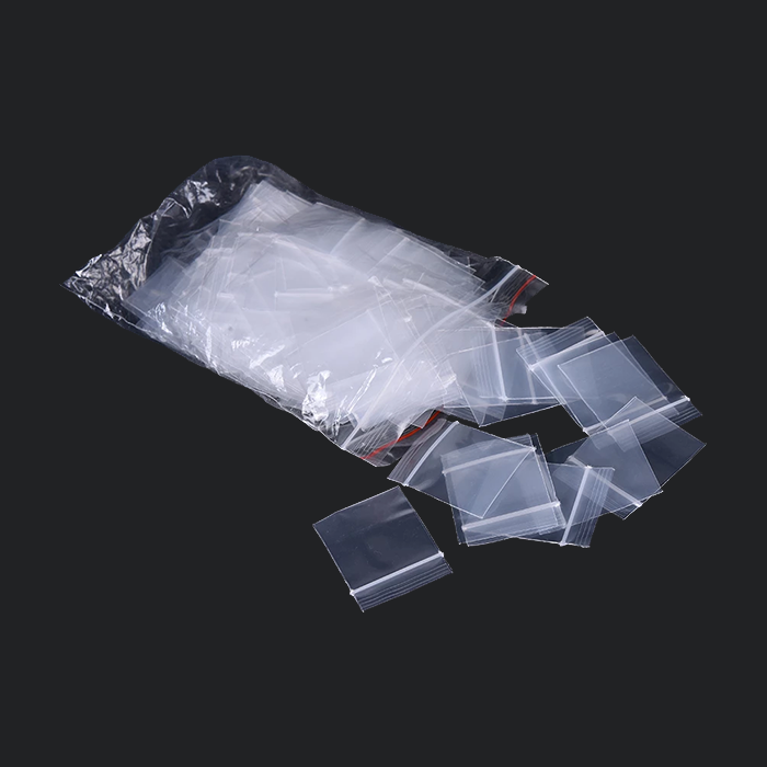 Ziploc Bags | 1" x 1" Inches | 100 Pc's. 