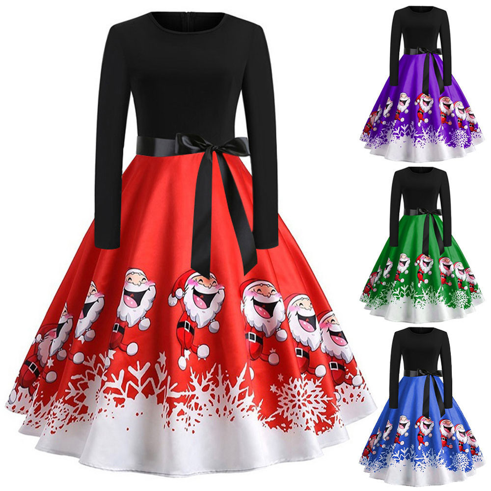 christmas swing skirt