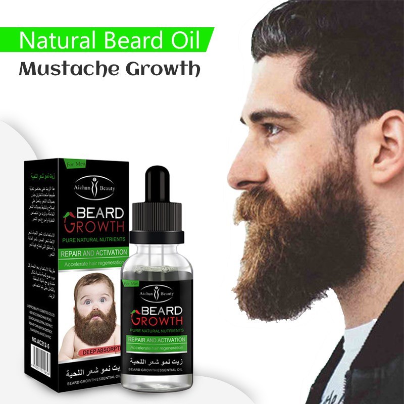 Beard Growth Original Aichun Beauty Beard Growth Oil Black Aichun Beauty Fast Beard Growth Oil Pure Natural Hair Growth Nutrients 30ml Buy Sell Online Best Prices In Srilanka Daraz Lk