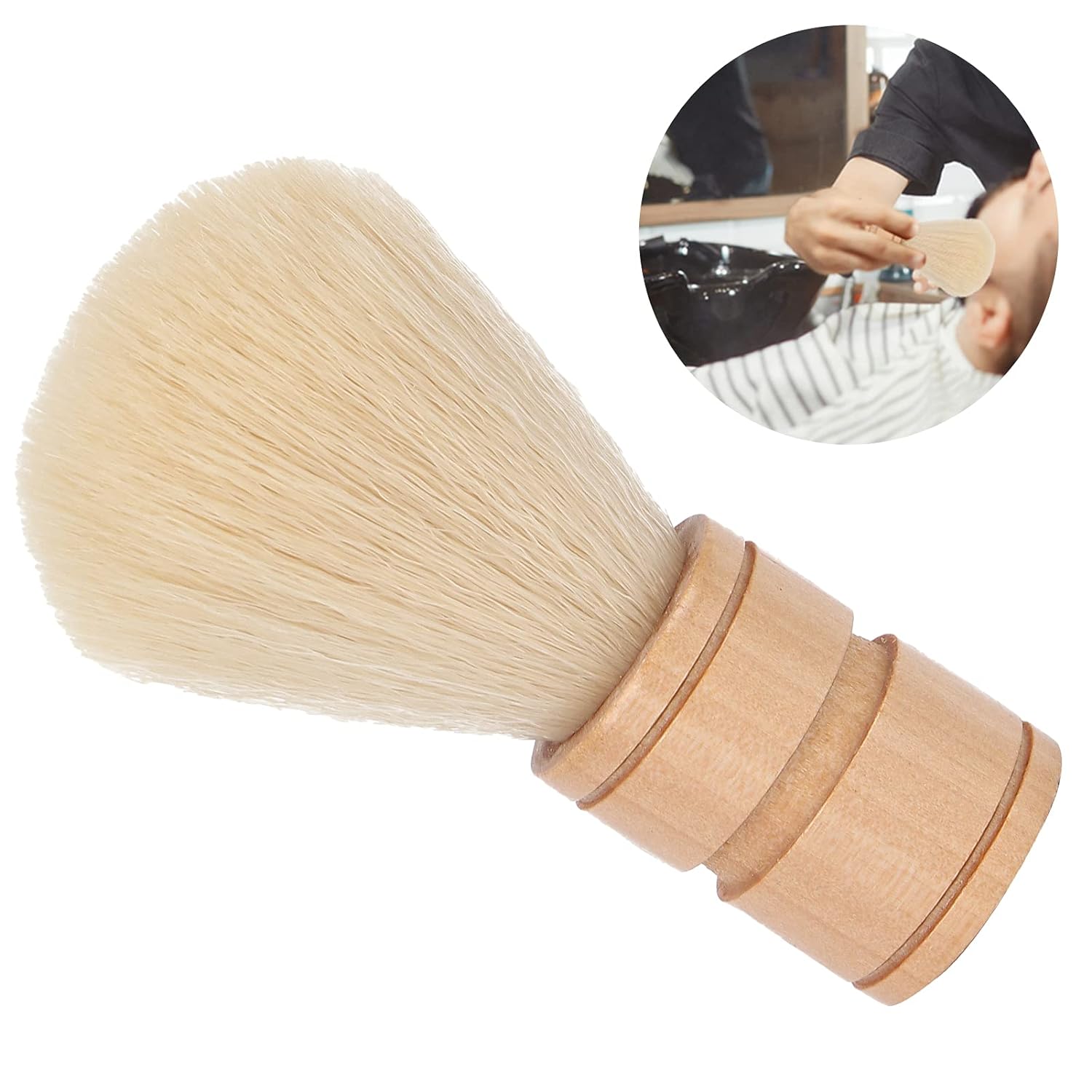 Shaving Brush, Hair Shave Brush Professional for Travel for Salons for Homes. 