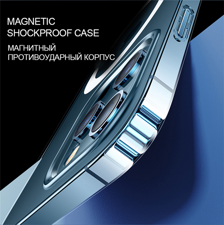 Magsafe Case Transparent Clear TPU Back Cover For iphone 12 Mini, 12, 12 Pro, 12 Pro Max, 13 Mini, 13, 13 Pro, 13 Pro Max, 14, 14 Pro, 14 Pro Max. 