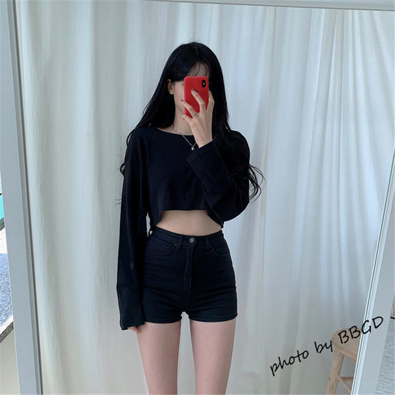 Women Long-sleeved Shirt Autumn Simple 