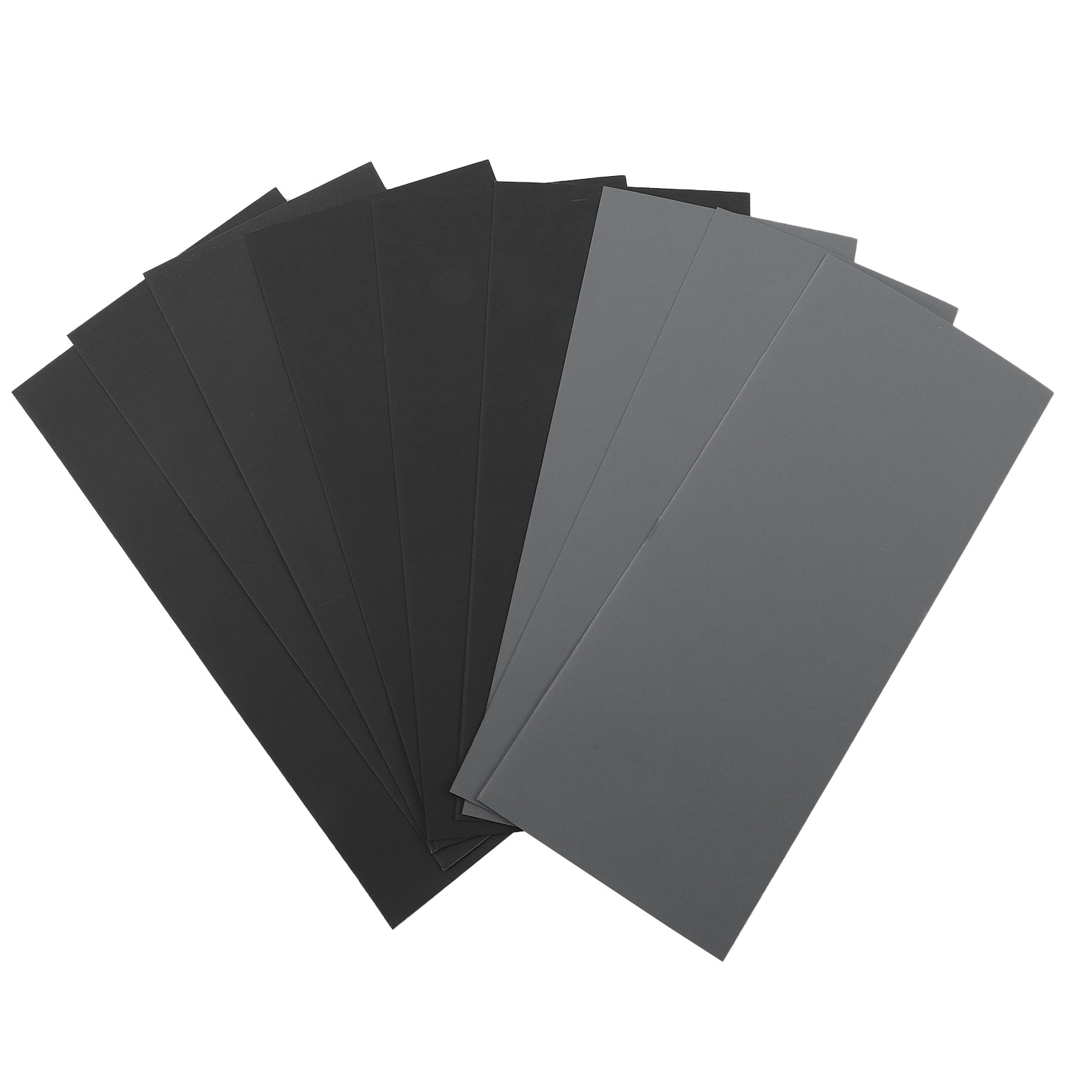 9 Pcs 3000 5000 7000 High Grit Wet And Dry Sandpaper Assortment Drywall Sanding Paper 9 X 3.6 Inch For Car Paint Auto Body Automotive Polishing