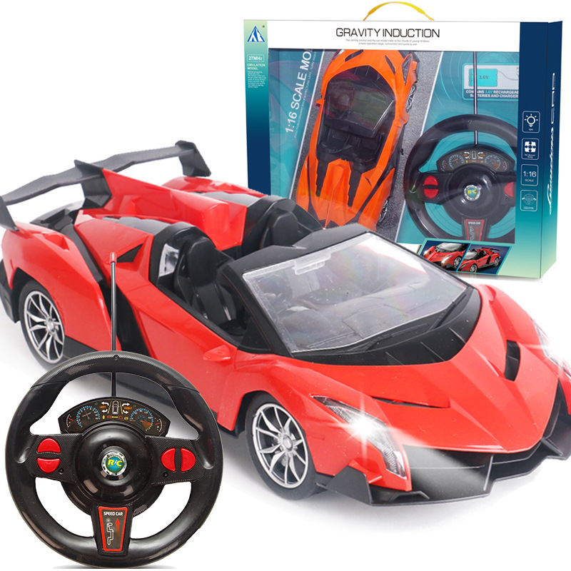 1:16 Four-channel Remote Control Car Gravity Sensor Steering Wheel
