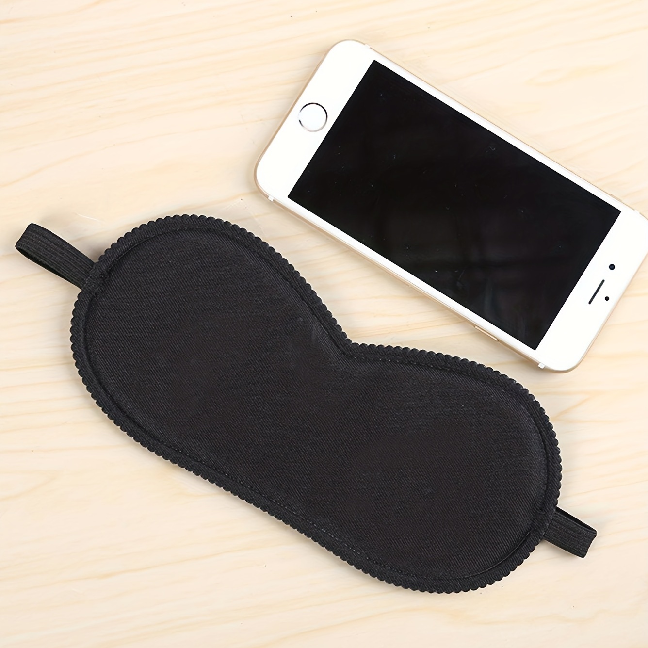 1pc Portable Soft Eye Mask, For Fast Sleeping And Travel, Women's And Men's Blindfold Shade Patch, Perfect For Relaxation And Comfort. 