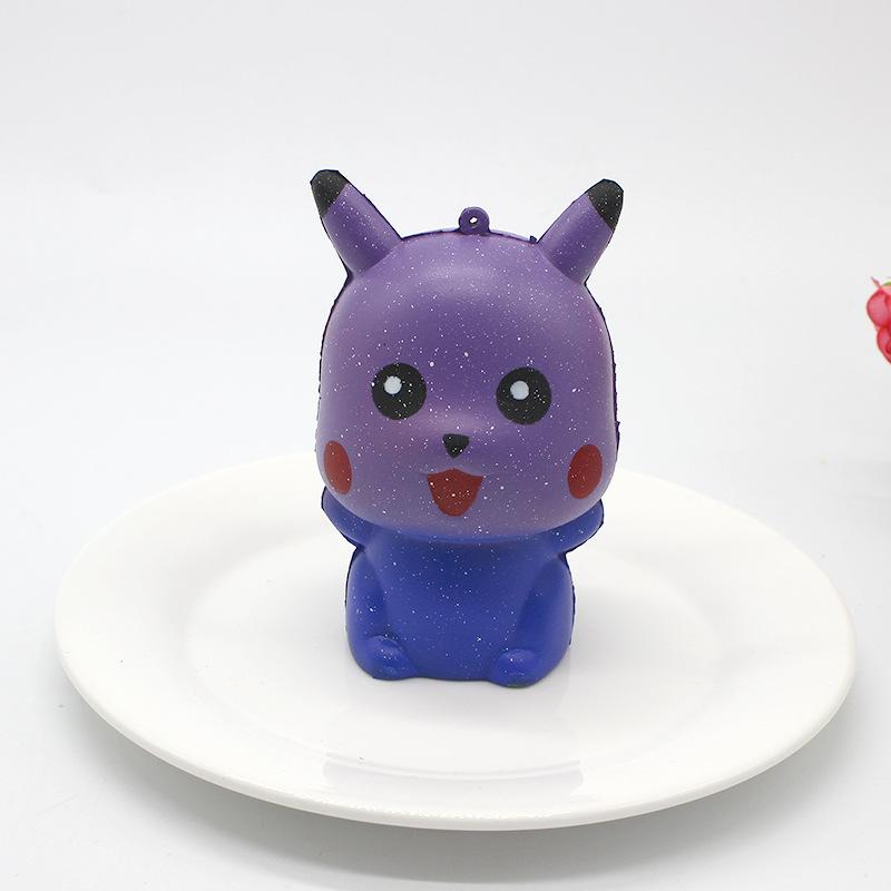【1】 Pokmon Pikachu Squishy Kawaii Pop Toys It Anti Stress Squirtle Charmander Slow Rising Squish for Children. 