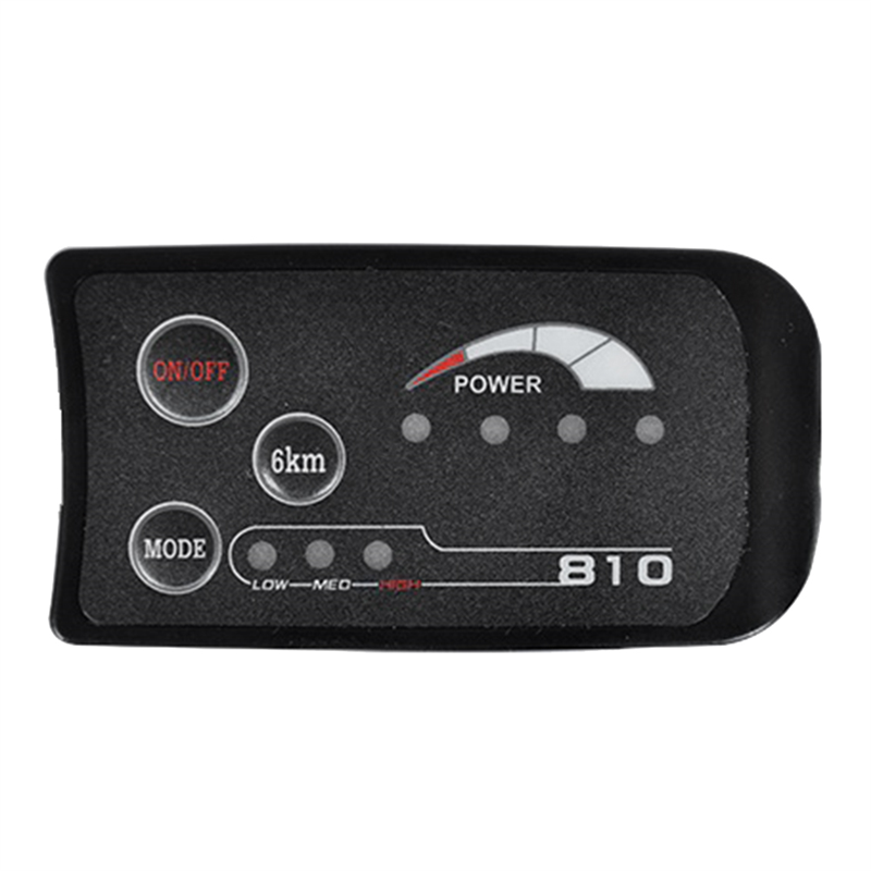 S810 6 Pin Electric Bike Meter LED Display IP65 36V UART for Electric Bike Electric Bike Computer (36V) Accessories S810 6 Pin Electric Bike Meter LED Display IP65 36V UART for Electric Bike Electric Bike Computer (36V) Accessories