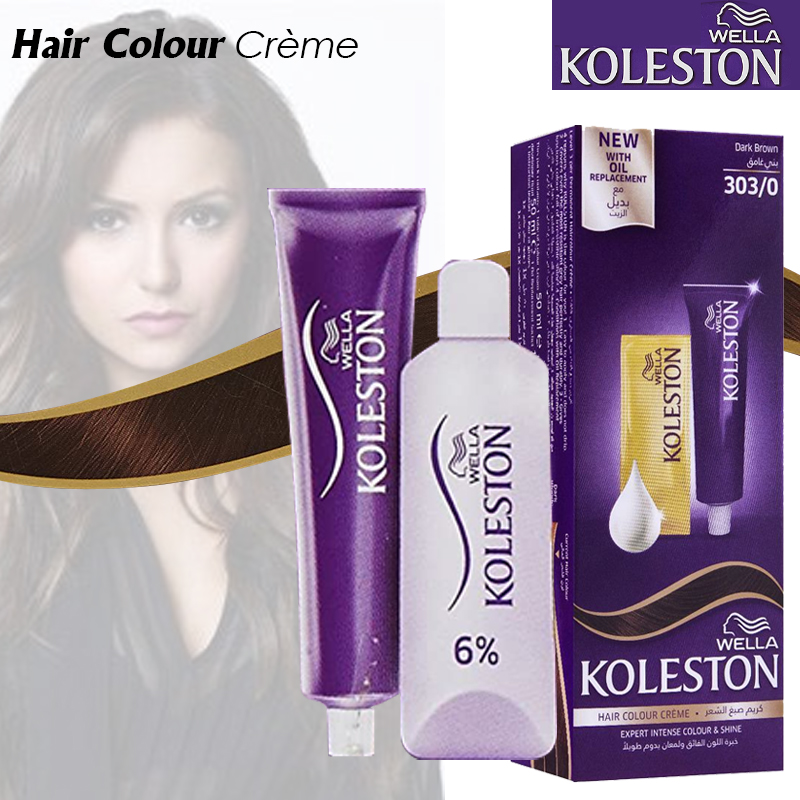 wella koleston dark brown hair colour 303\0 creme expert intense colour & shine new with oil replacement: Buy Online at Best Prices in SriLanka | wella koleston dark brown hair colour 303\0 creme expert intense colour & shine new with oil replacement: Buy Online at Best Prices in SriLanka |