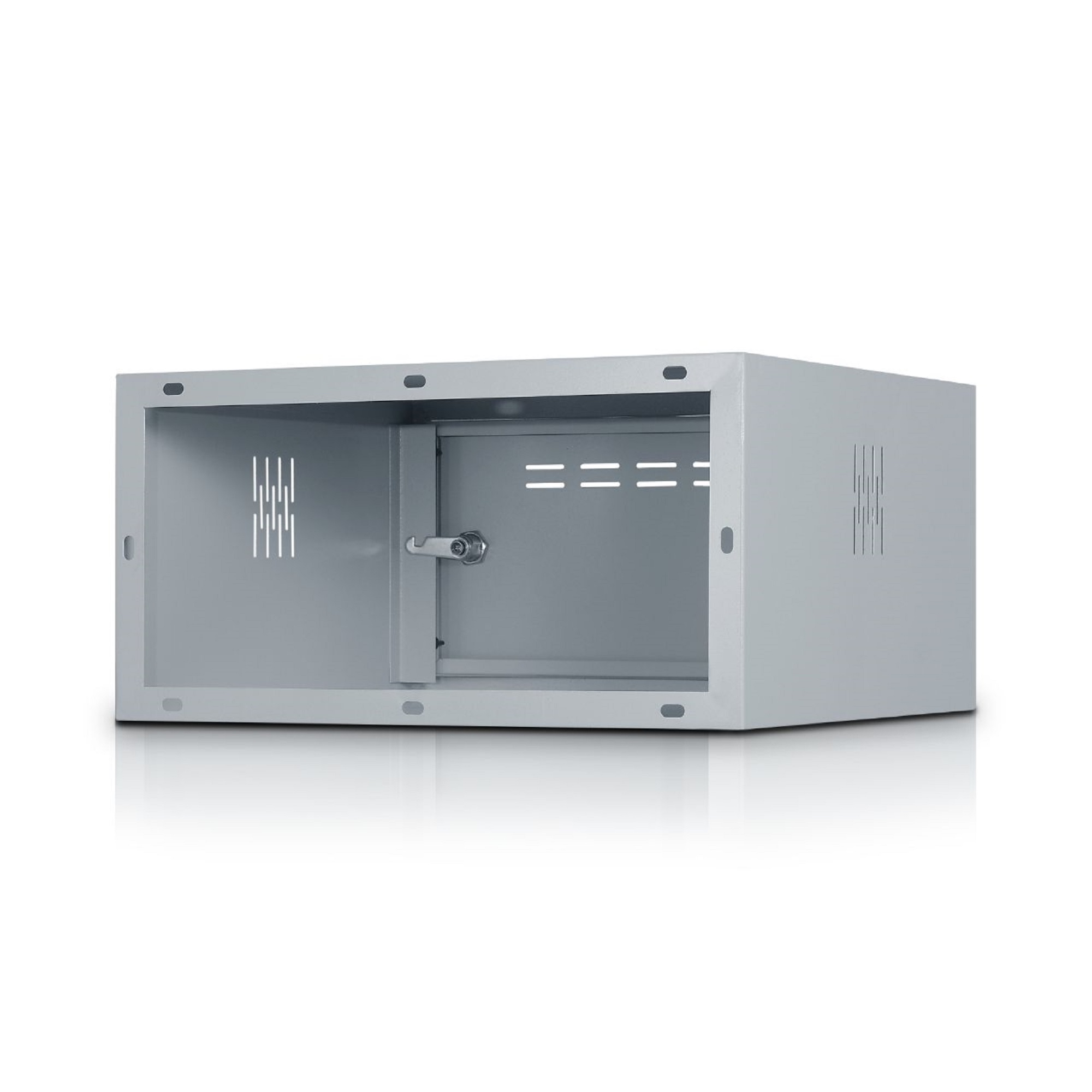 3U Box Lag Dvr Rack (3U Dvr Rack) Dimensions – 500(w)x200(h)x500(d)mm Colour – White/Black Colour Code – RAL 9003 / RAL 9004 Finish – Powder Coated Texture. 