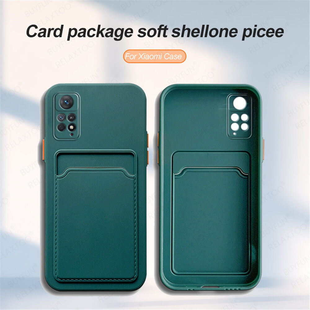 For Xiaomi Redmi Note 11 Pro Plus 5G Case Candy Wallet Card Slot Soft Silicone Back Cover On Xiaomi Redmi Note11 ProPlus 5G Camera Shockproof Fundas Multi-color Optional Anti-drop. 