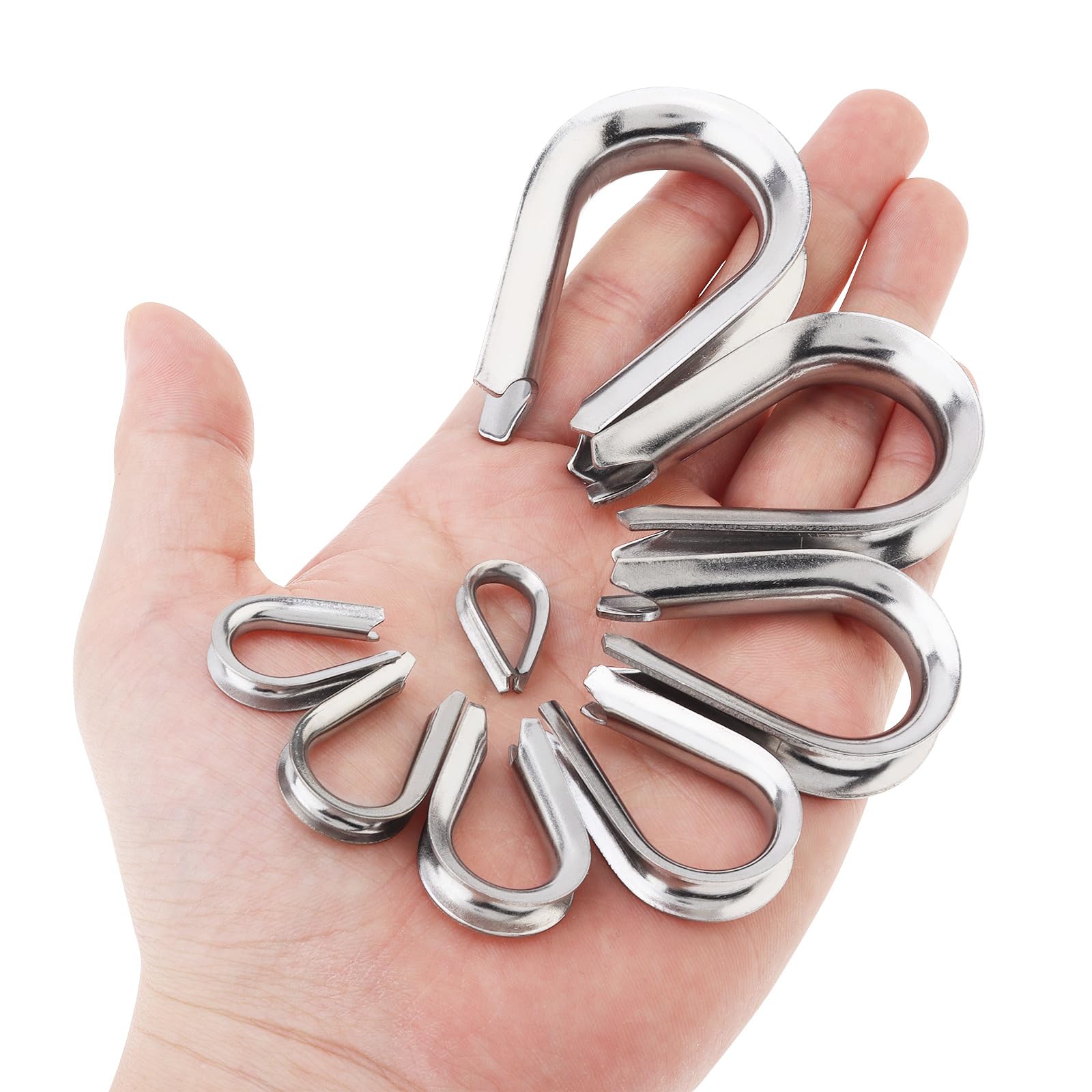 2pcs M4/M5/M6/M8/M10/M12 Stainless Steel 304 Adjus... - Vicedeal