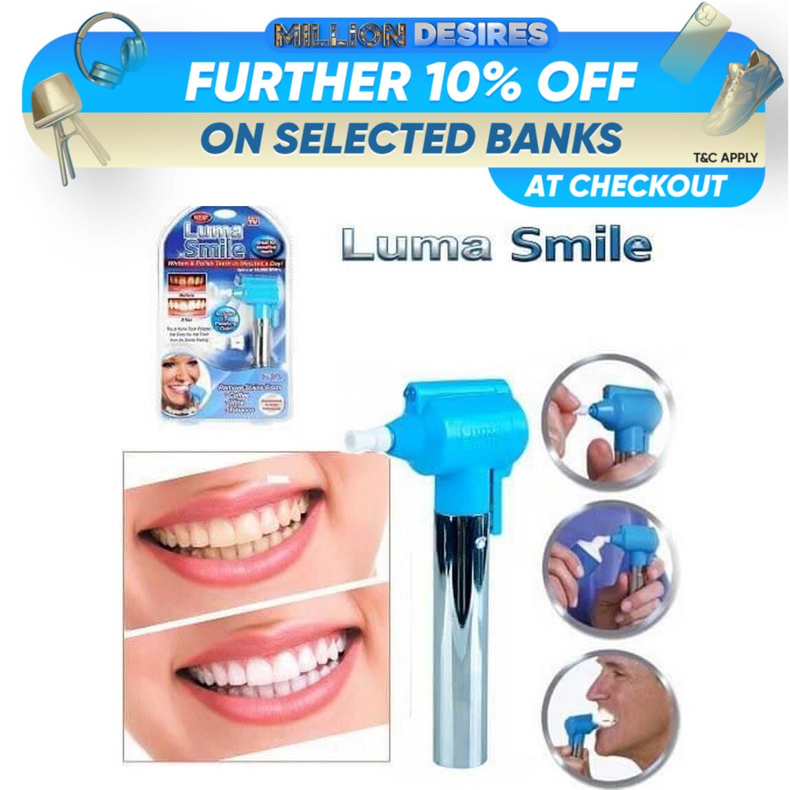 Luma Smile Teeth Polisher: Buy Online at Best Prices in SriLanka | Daraz.lk