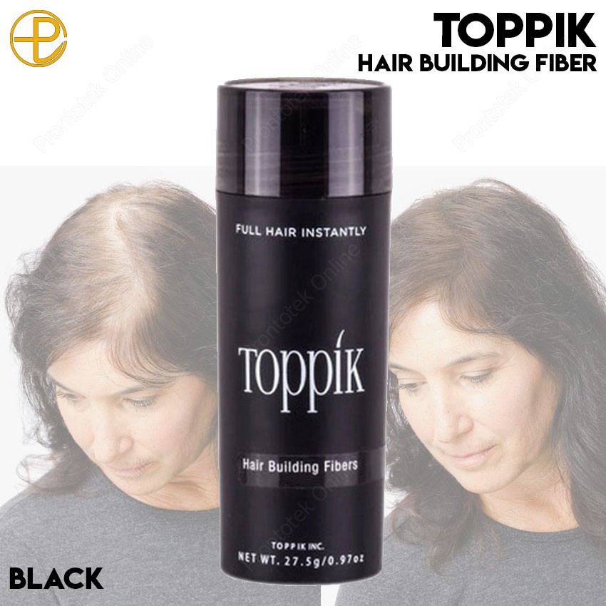 Toppik hair building fibers 27.5G BLACK Made in USA Daraz.lk