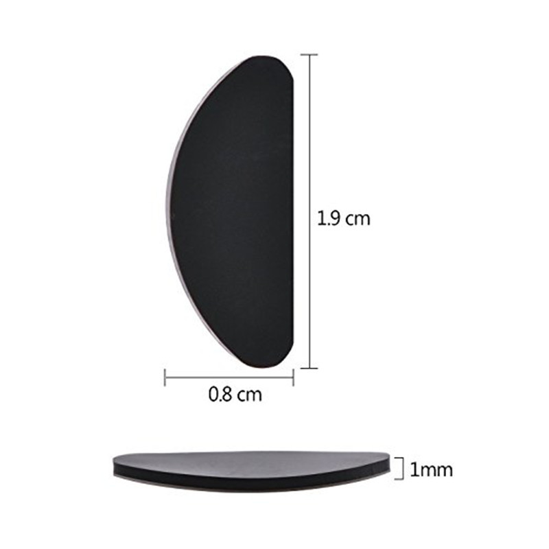 5 Pairs Pack Eyeglass Nose Pads / Anti-Slip Comfort Glasses Retainers / Self Adhesive Soft Silicone Nose Pads. 