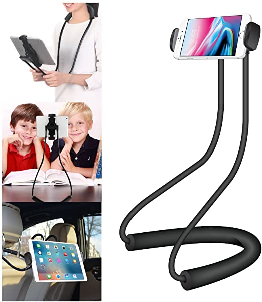 Neck Phone Holder. 