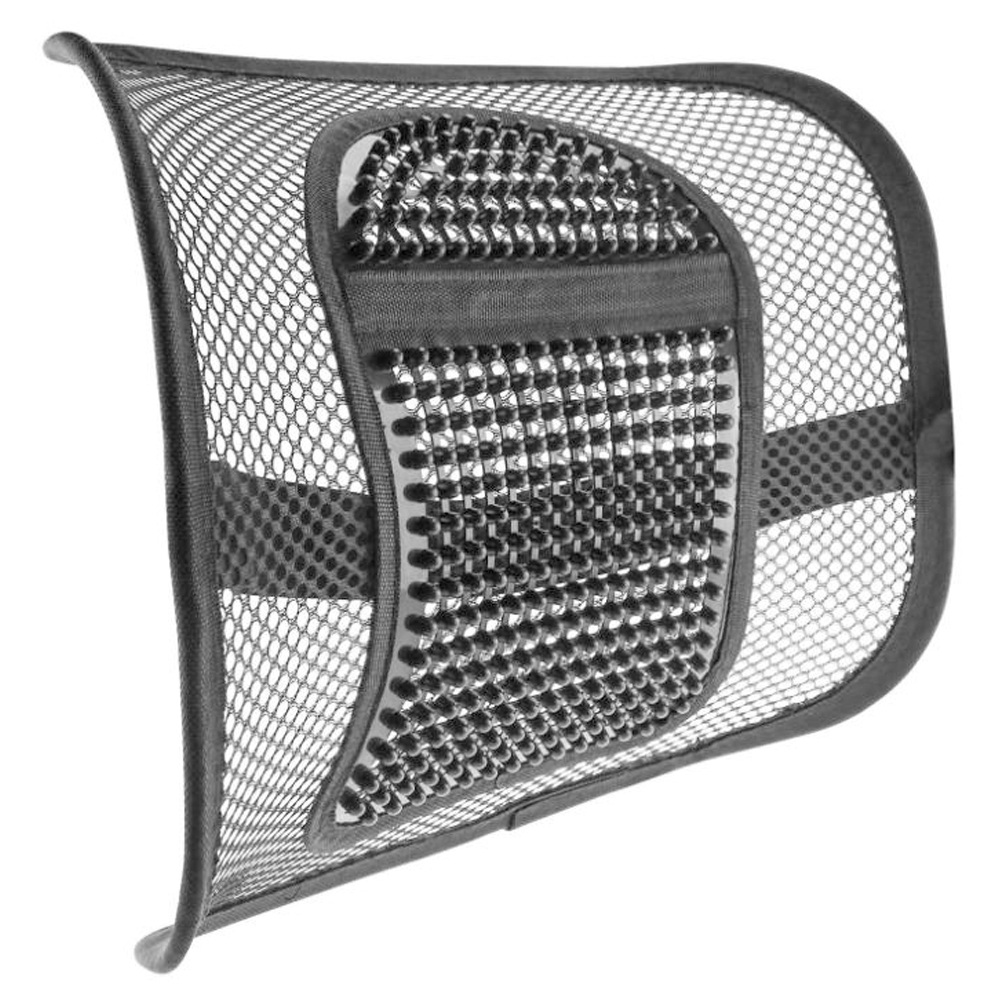 Mesh Back Support for Office Chair, Lumbar/Chair Back Support with Elastic Strap Back Rest for Car Seat/Back Pain Relief. 