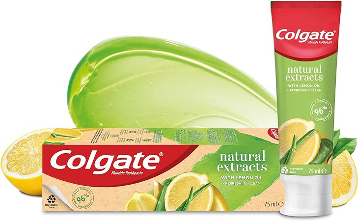 Colgate Toothpaste Naturals Lemon, 75 ml Colgate Toothpaste Naturals Lemon, 75 ml