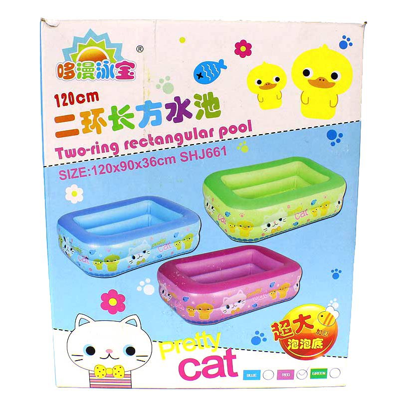 3 ring rectangular pool