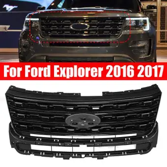 Black Motors Abs Front Bumper Grille For Ford Explorer 16 17 Sport Style Buy Sell Online Best Prices In Srilanka Daraz Lk