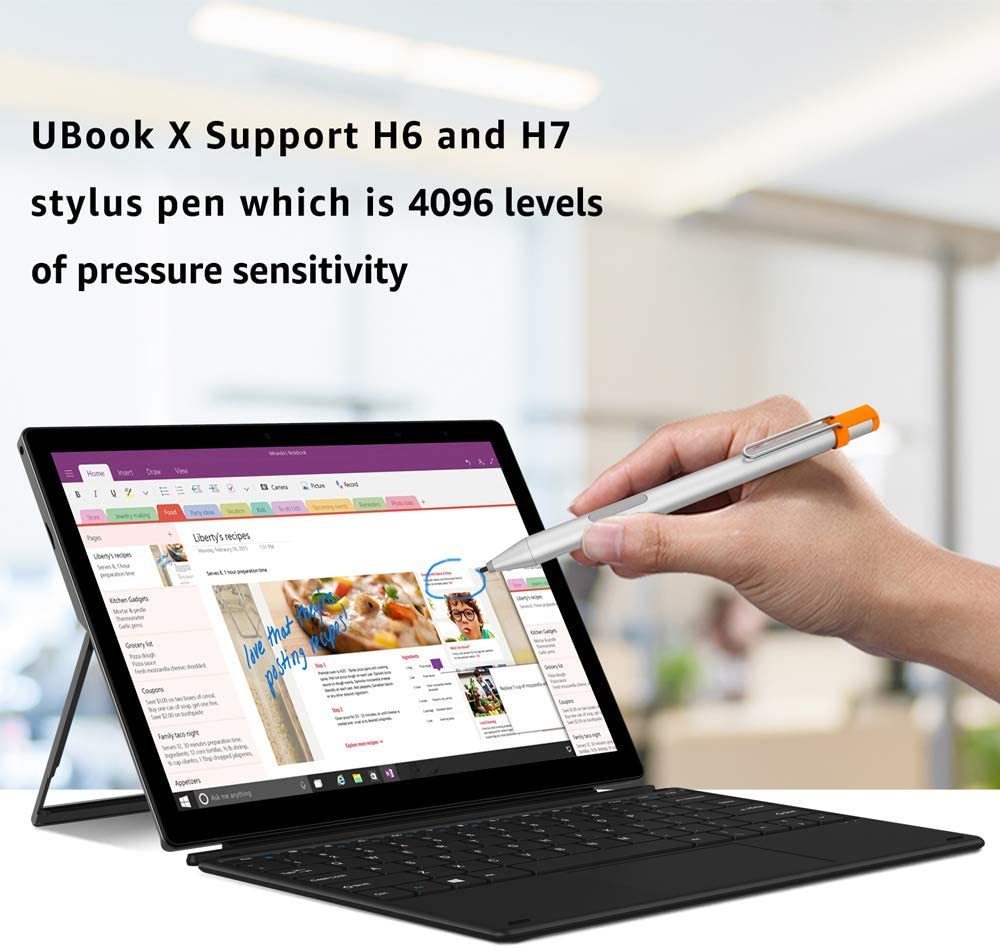 CHUWI UBook X Windows Tablet PC 2in1 12inch 2K display 8GB +256GB Intel N4120 2.6GHz Laptop. 