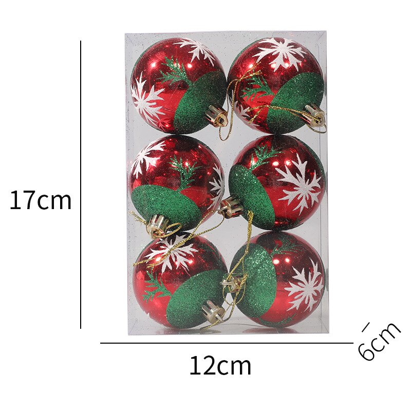 Noelle Christmas Party 2022 6Pcs 6Cm Christmas Tree Decor Ball Bauble Xmas Party Hanging Ball Ornament  Decorations For Home New Year 2022 Gift Noel: Buy Online At Best Prices In  Srilanka | Daraz.lk