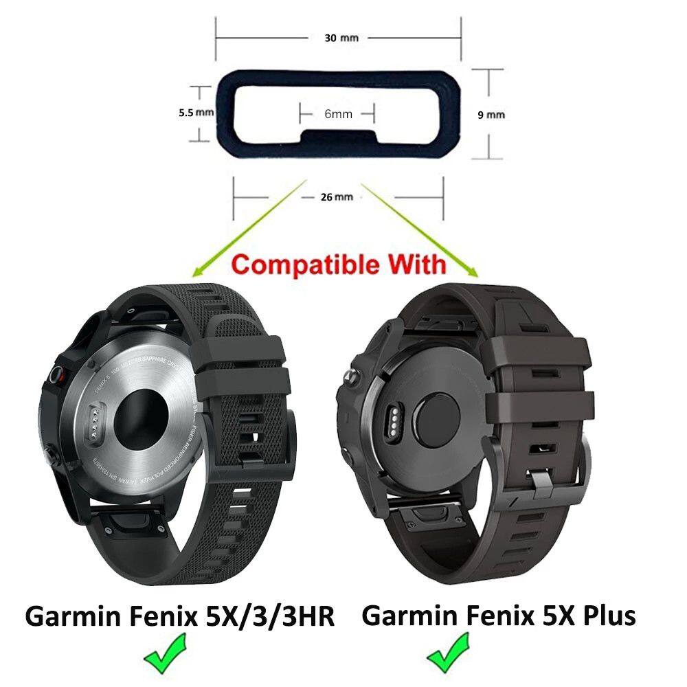 【Miga Plaza】CICI Smart Watches Band Rings Watch Strap Loop 20mm 22mm 26mm Watch Band Holder Watch Buckle Silicone Band. 