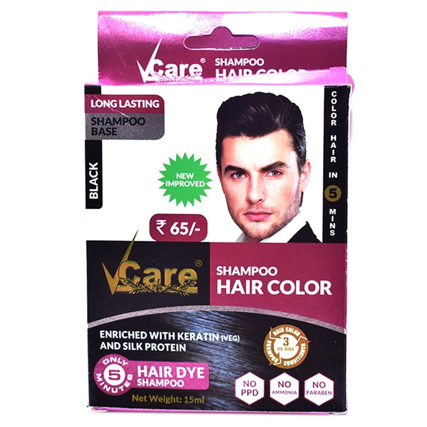 Vcare Shampoo Hair Color 15ml Buy Sell Online Best Prices In