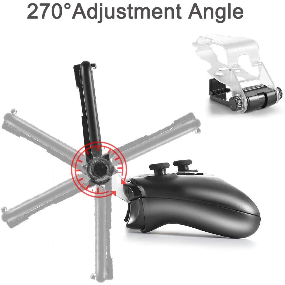 Controller Mobile Gaming Clip Holder Clamp Mount for Xbox Series X/S, Xbox One, Xbox One S/X, Support Android/iPhone System. 