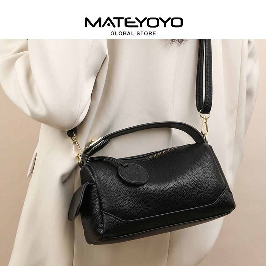 MATEYOYO Women's Shoulder Bag Pillow Bag Fashion Handbag Cross-body Bag Messenger Bag Litchi Pattern Design Large Capacity Adjustable Shoulder Straps PU Leather. 