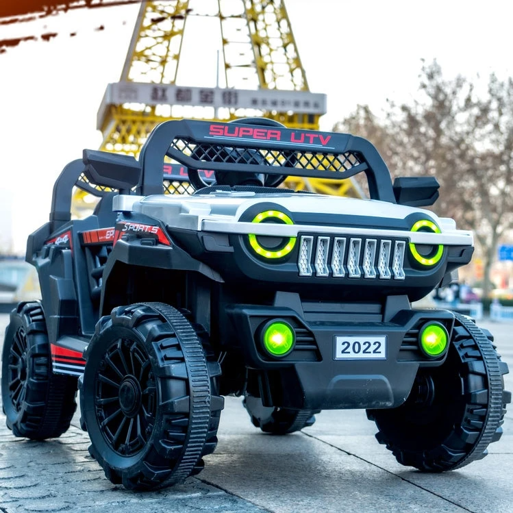 Kids Electric Rechargeable Ride Jeep Remote Control 12V, 3 Motor