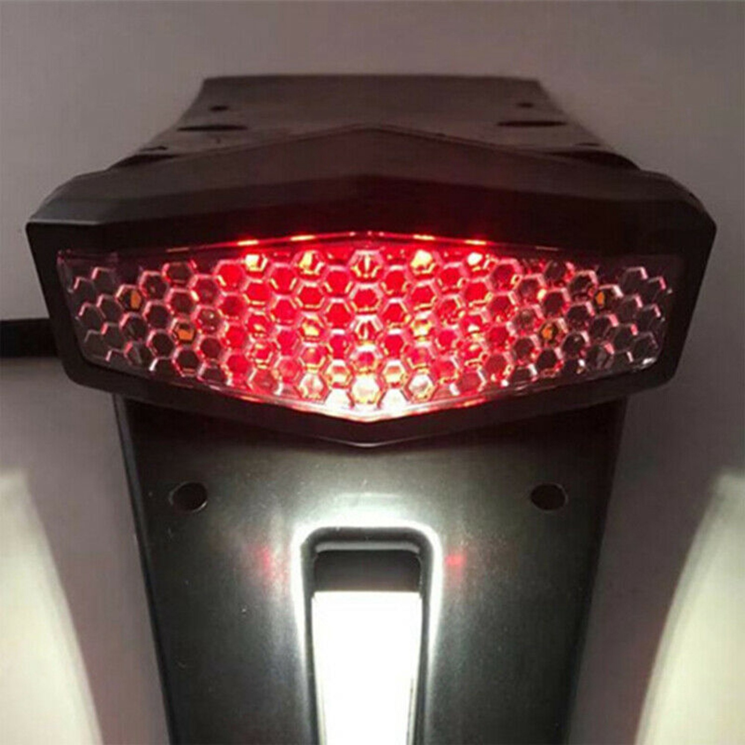 Universal LED Turn Signals Modified Tail Light Cafe Racer Brake Lamp. 