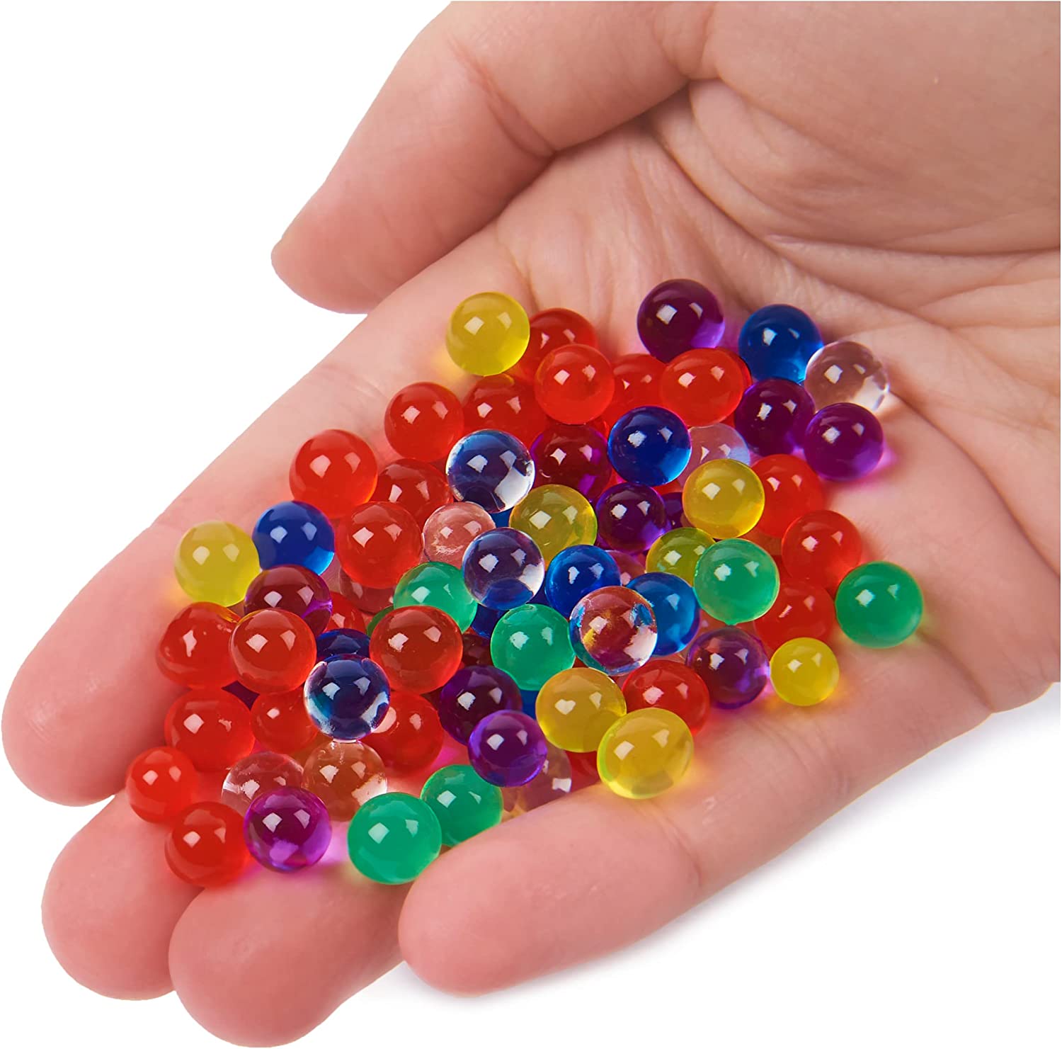 Multicolour Magic Crystal Water Jelly Balls/Orbeez Balls used for Decoration/Toy Gun/Plant. 